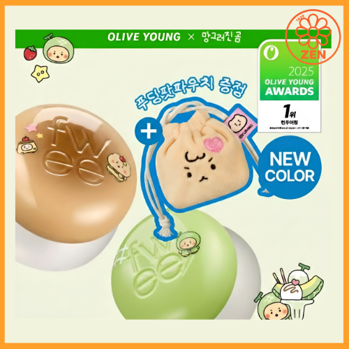 FWEE LIP & CHEEK BLURRY PUDDING POT MANGGOM EDITION 5G – LIP & CHEEK MULTI POT