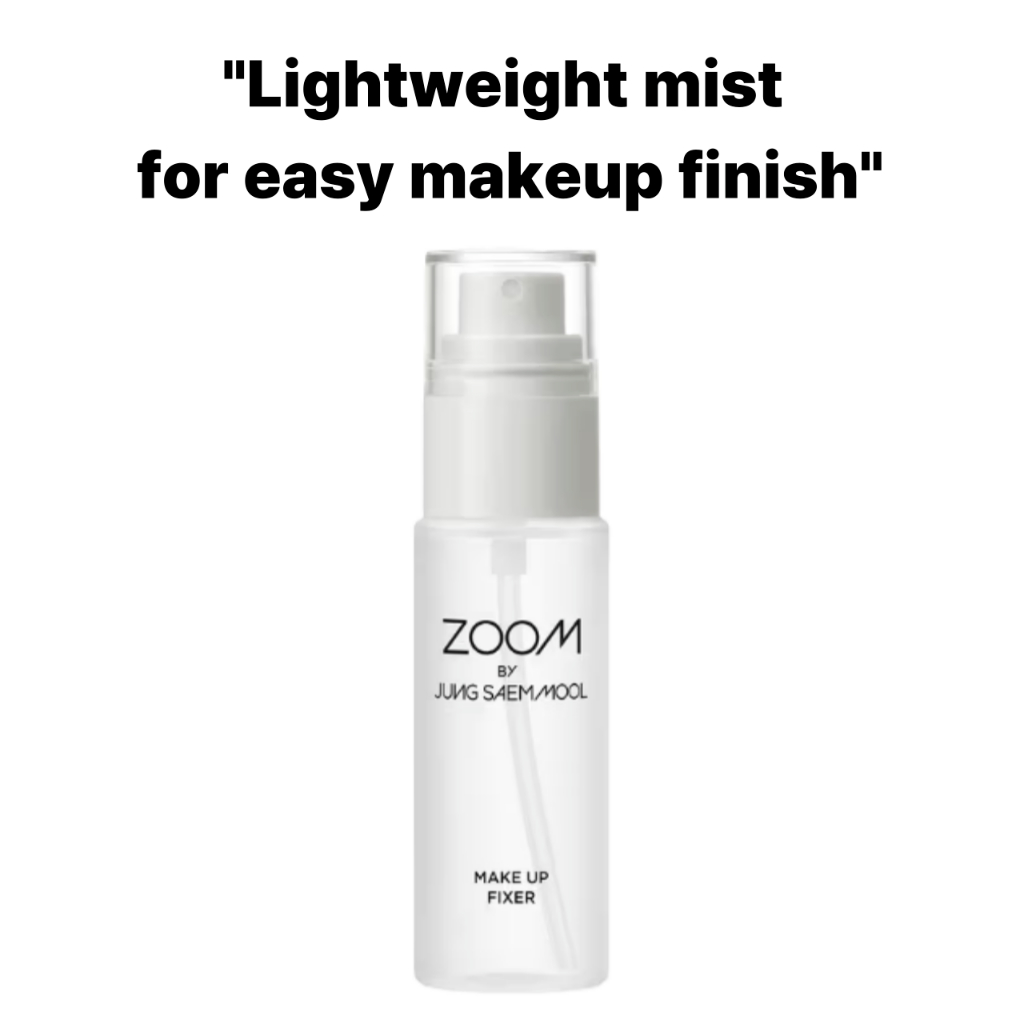 DAISO ZOOM BY JUNG SAEM MOOL Makeup Fixer 50ml – Nhẹ Fine Mist Long Wear Makeup Finish DC01