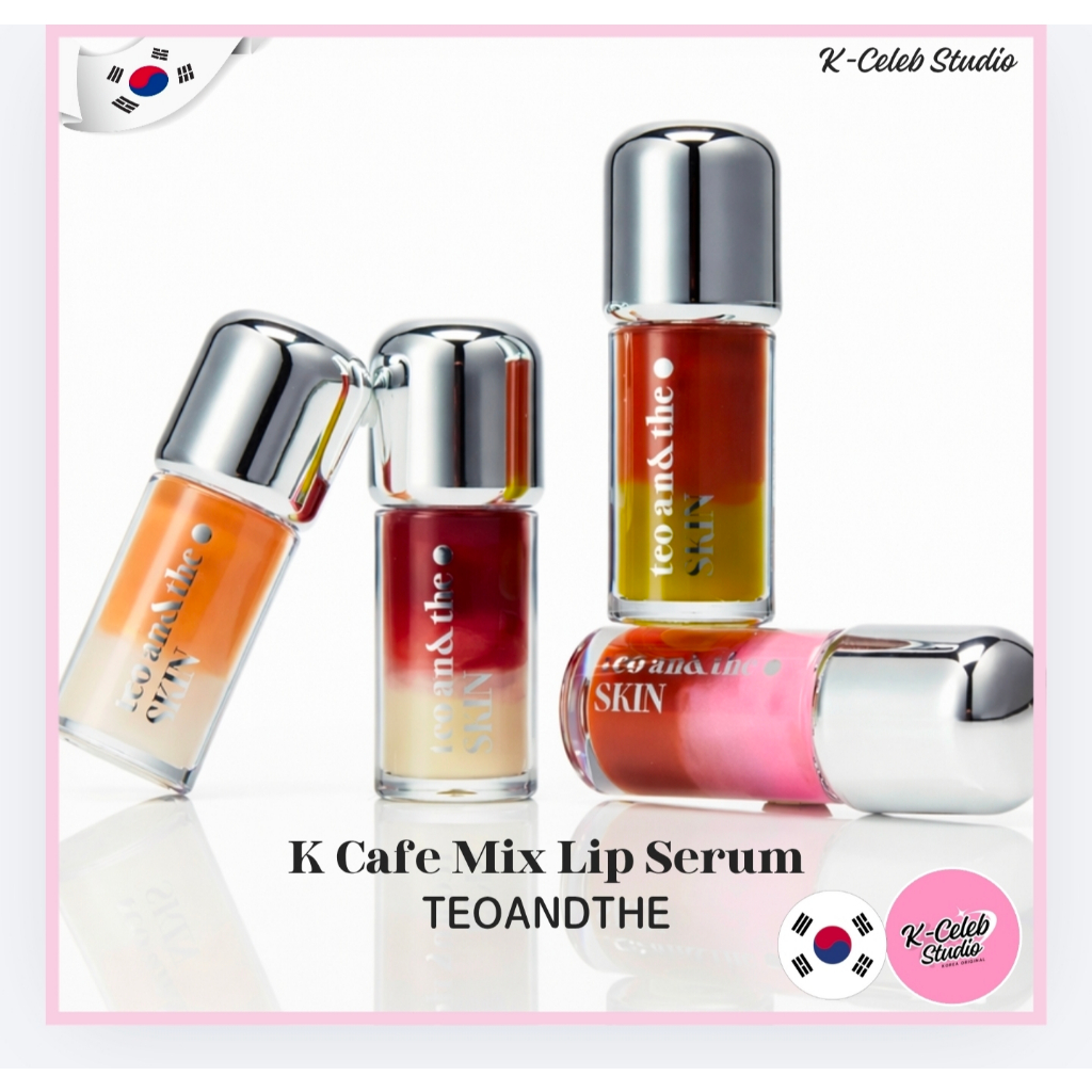 Teoandthe K Cafe Mix Lip Serum 4 màu