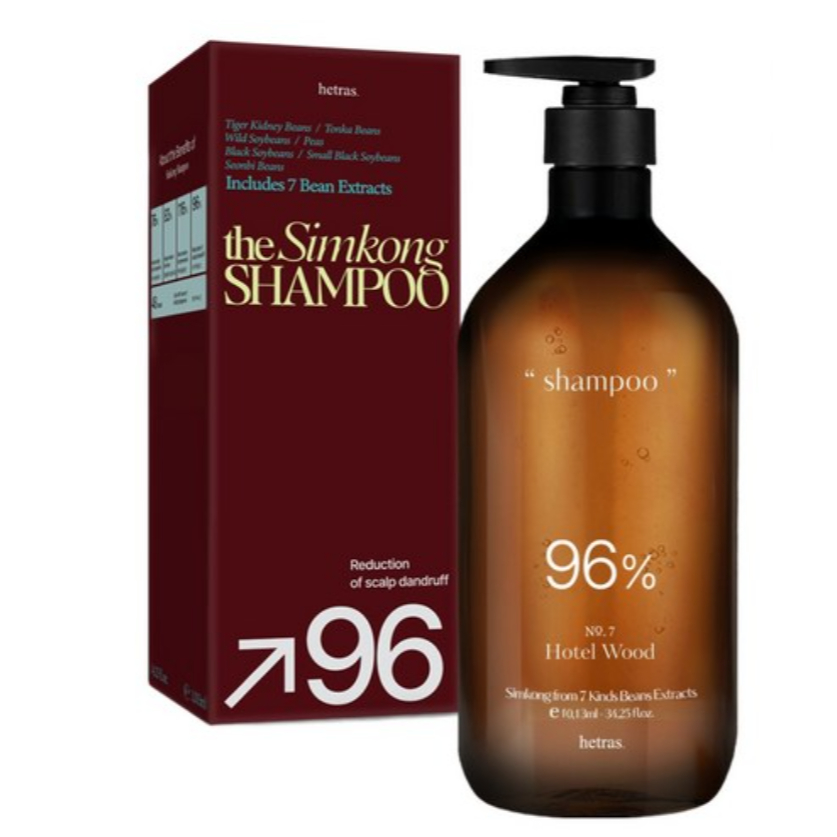 [hetras] Dầu Gội Simkong Số 7 Gỗ Khách Sạn 1013ml Amino Acid Complex Chăm Sóc Da Đầu Chống Gàu Gốc T