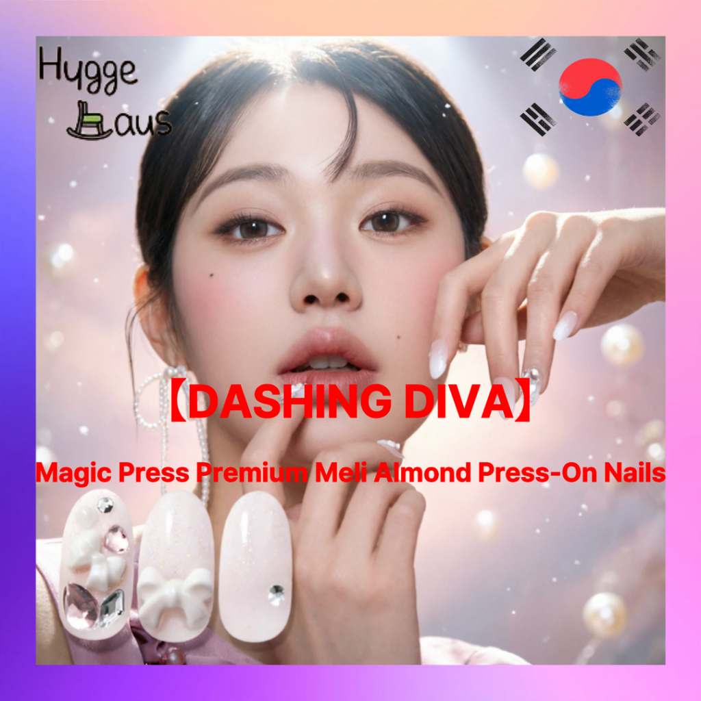 [DASHING DIVA] Magic Press Premium Meli Almond Press-On Nails 30 Mẹo