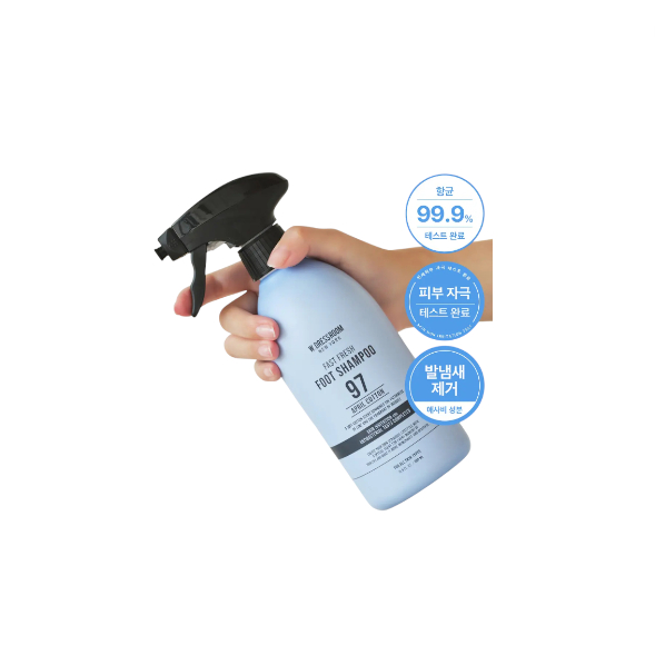 Dầu Gội W.Dressroom Fast Fresh Foot 500ml No.97 April Cotton