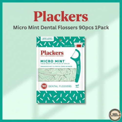 [Olive Young] Plackers Micro Mint Nha khoa 90 chiếc 1 Gói