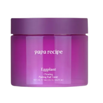 papa recipe Eggplant Clearing Peeling Pad Toner 70 Pads