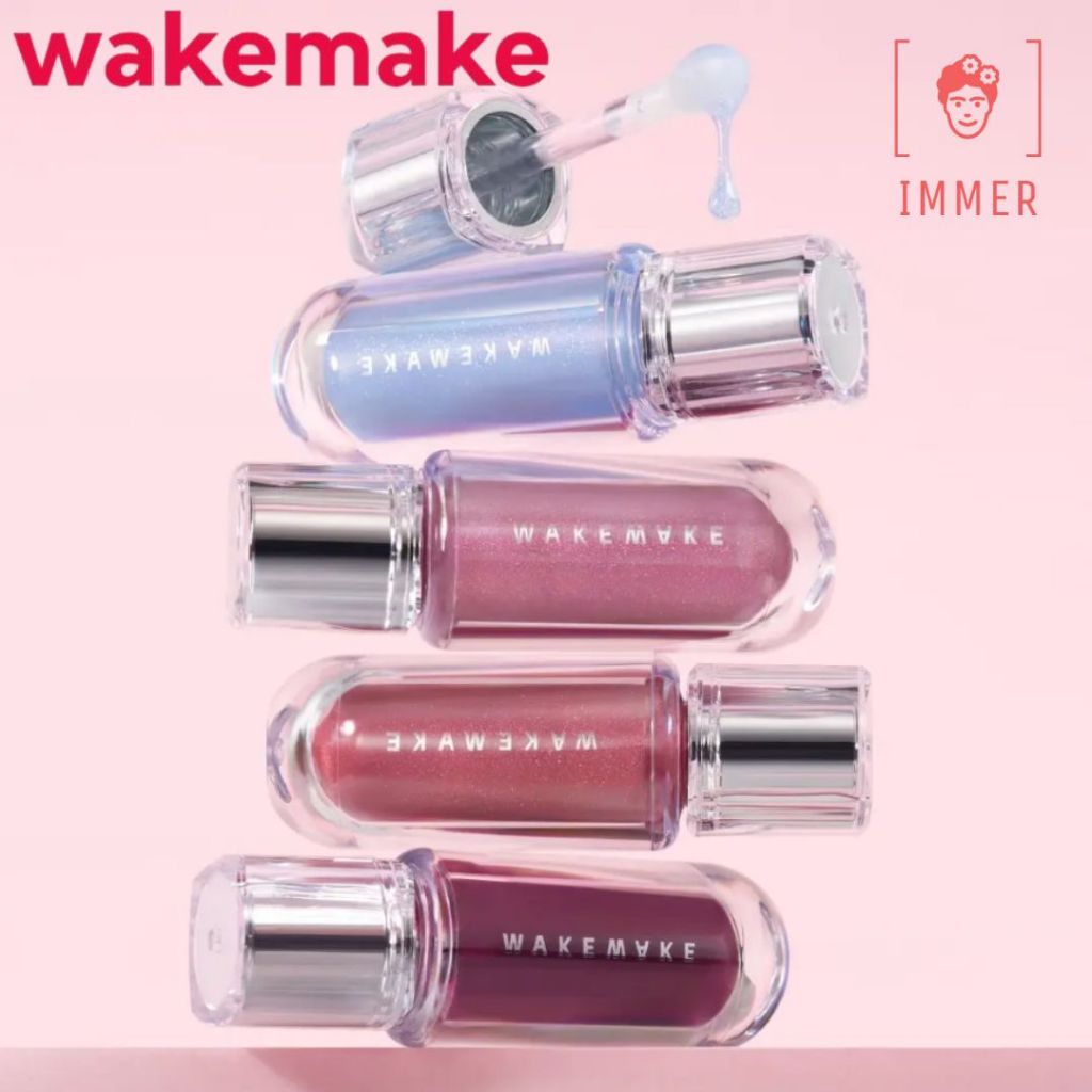 WAKEMAKE Dewy Gel Maxi Gloss HotDeal KBeauty 5 Màu 01SpicyMartini 02SlowDance 03LoveBay 12PealLavend
