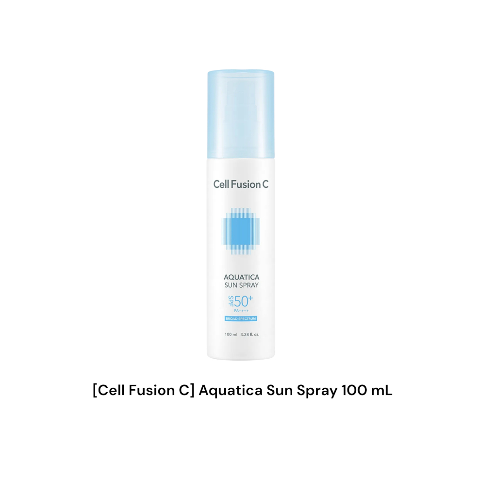 [Cell Fusion C] Xịt chống nắng Aquatica 100 mL / K-Beauty