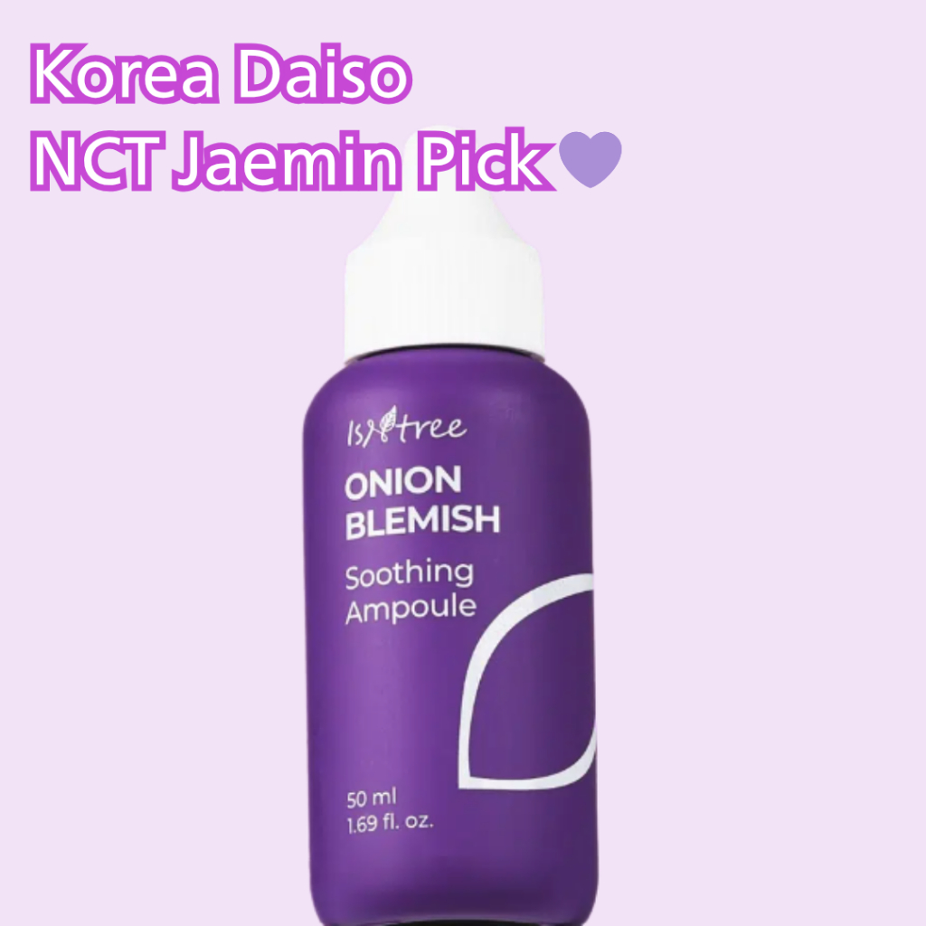 ISNTREE Istree Onion Blemish Soothing Ampoule 50ml Acne Care Hydrating Serum Chăm sóc da Hàn Quốc NC