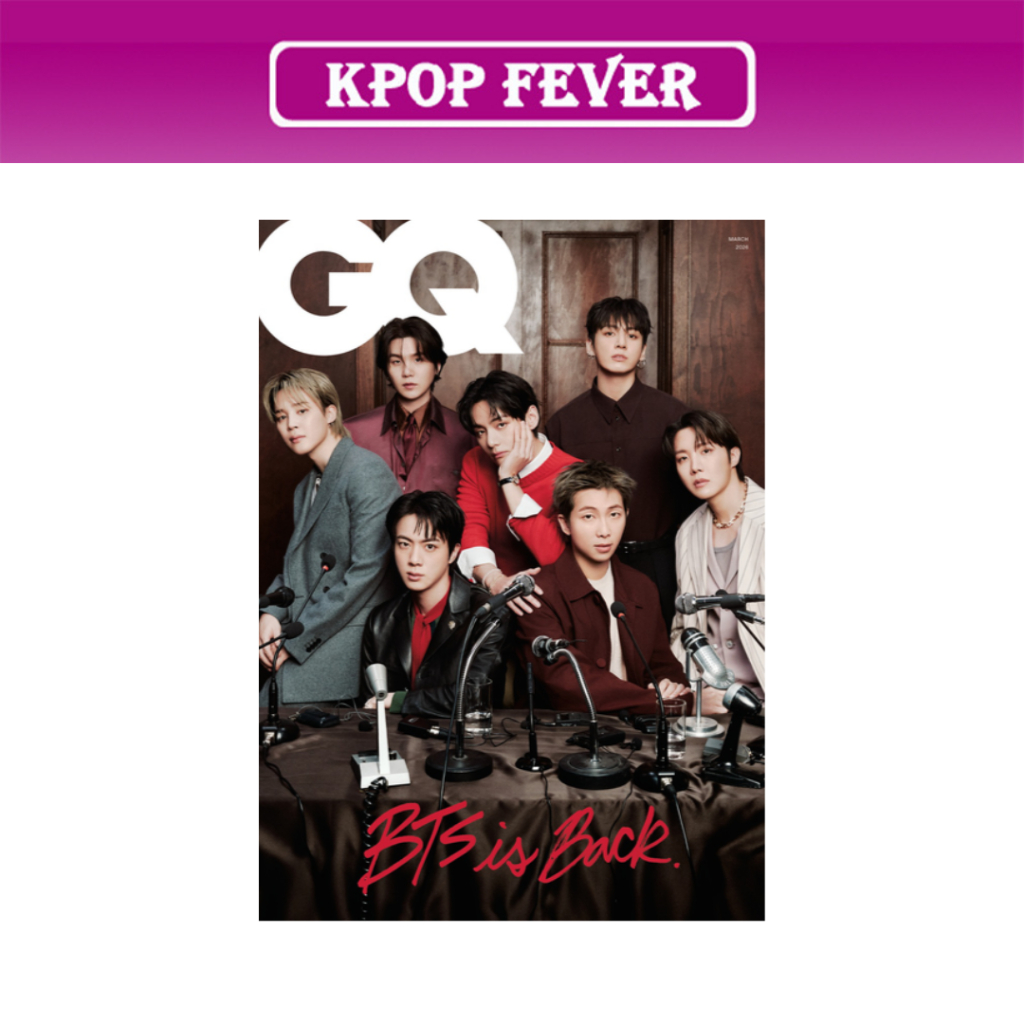 BTS GQ KOREA 2026.03 Magazine