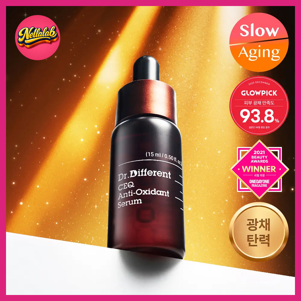 Dr.Different CEQ Anti Oxidant Serum 15ml, Vitamin C Chăm sóc làm sáng da 15%