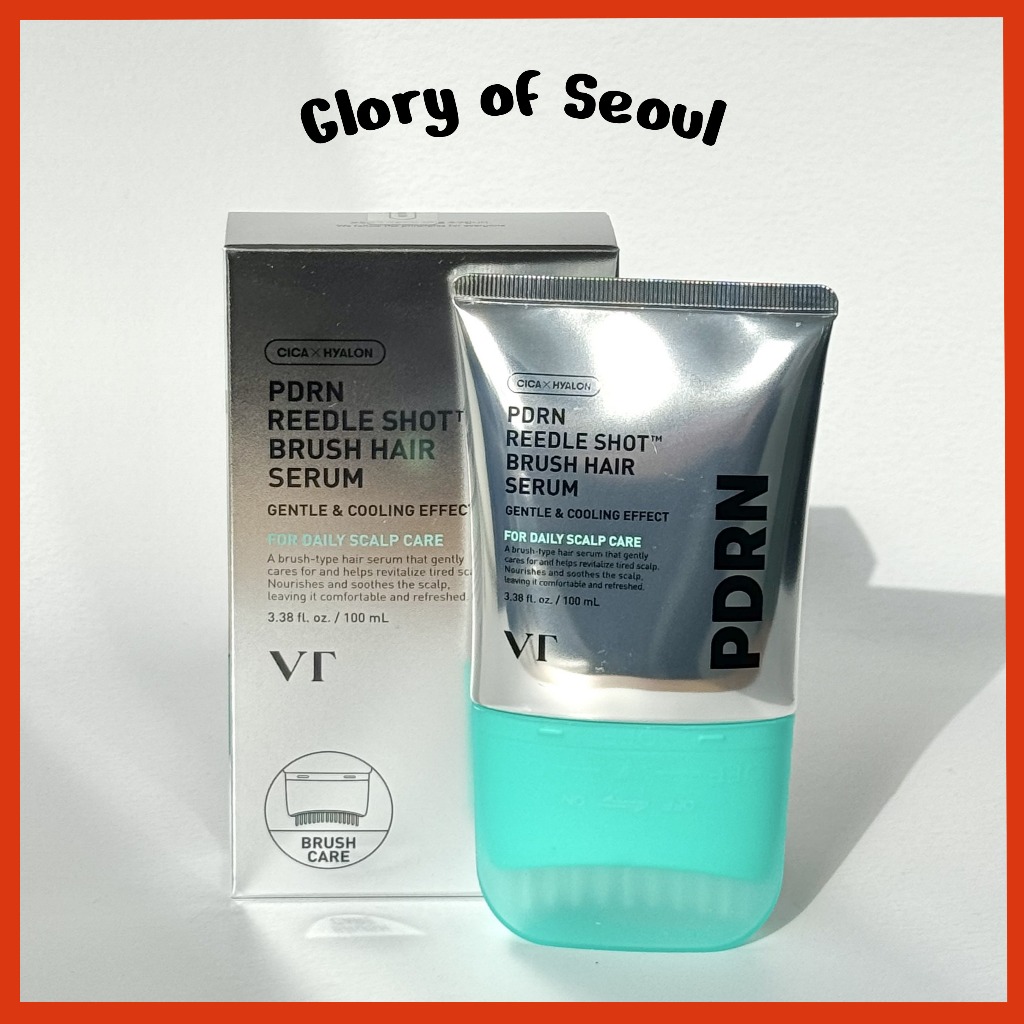 [MỚI] VT COSMETICS PDRN Reedle Shot Brush Serum dưỡng tóc 100ml