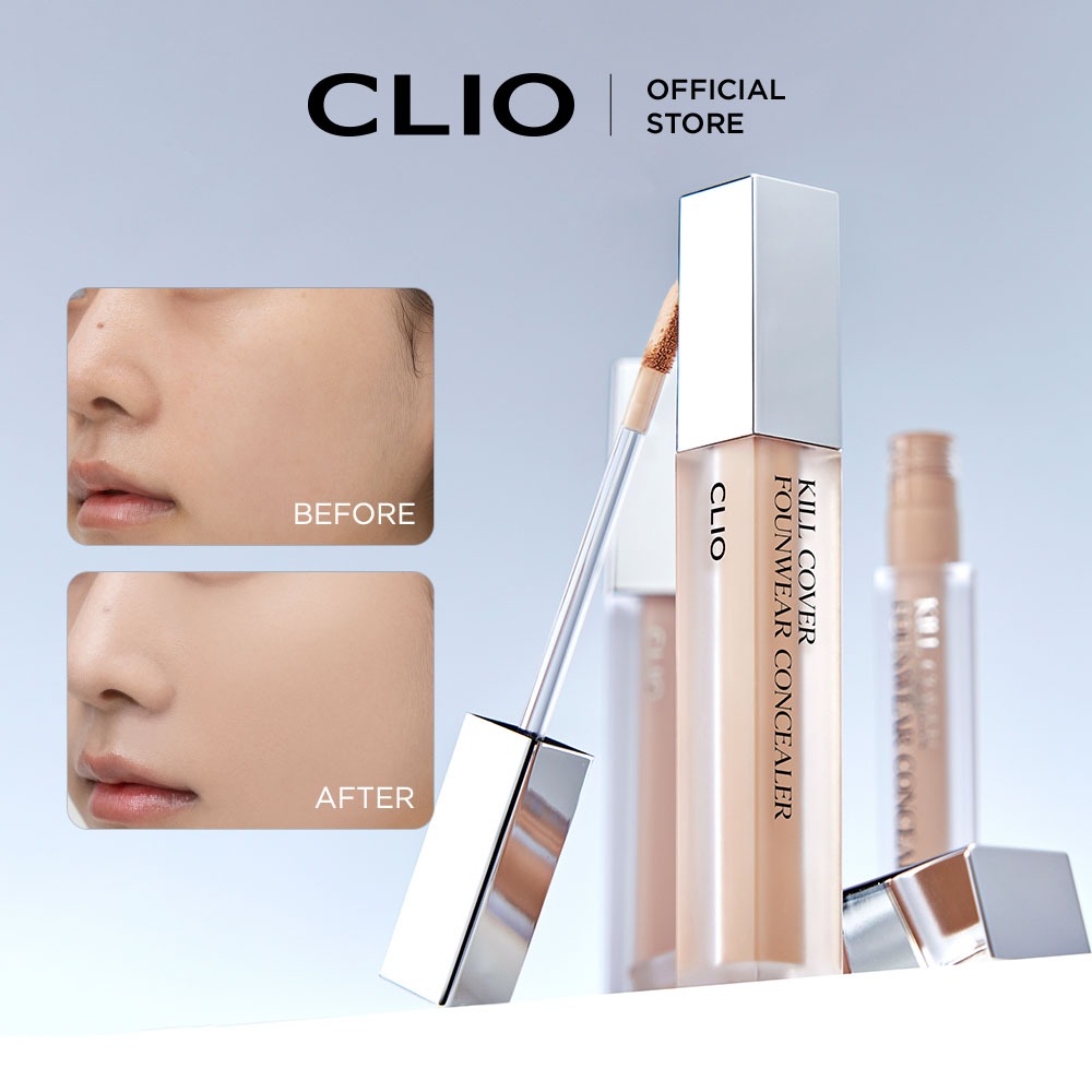 [CLIO] Che Khuyết Điểm Che Phủ Mọi Khuyết Điểm Kill Cover Founwear 6g