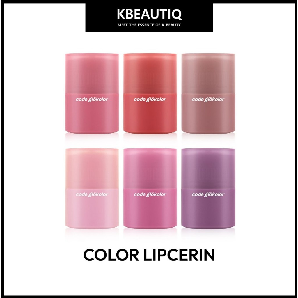 CODE GLOKOLOR COLOR LIPCERIN (6 MÀU)