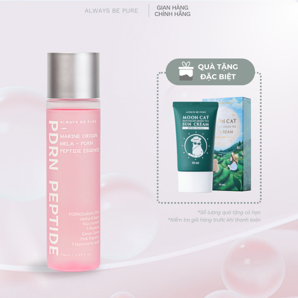 [MỚI] Tinh chất làm sáng da ALWAYS BE PURE - Marine Origin Mela - PDRN Peptide Essence