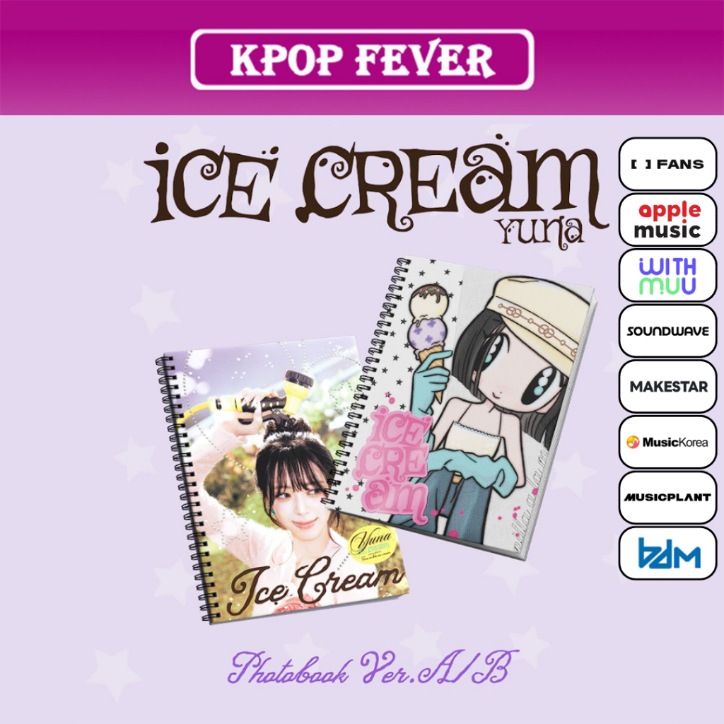 ITZY YUNA [Ice Cream] 1st Album / Photobook Ver