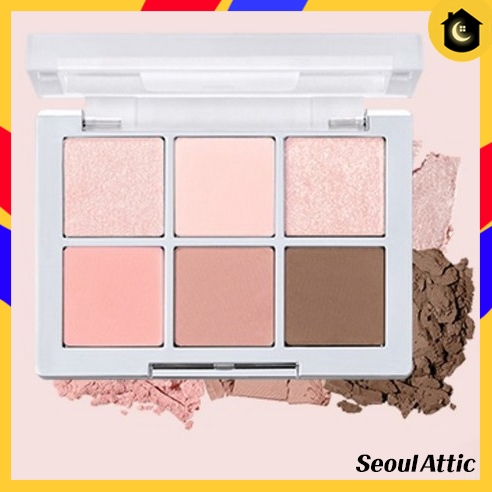 Bảng Mắt 2AN Better Me 4.5g 1 Dreaming 6 Màu Phấn Mắt Hàng Ngày
