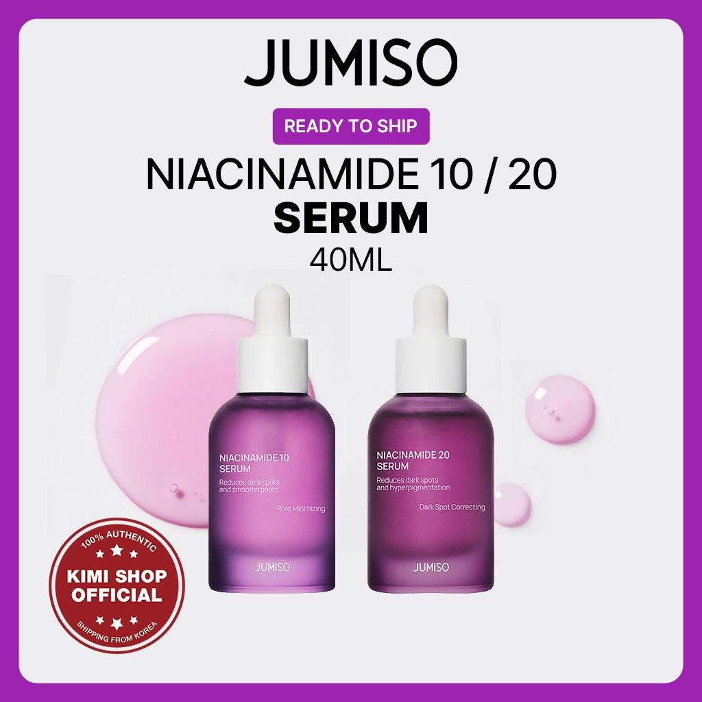 [JUMISO] Niacinamide 10 / 20 Serum 40ml Thu nhỏ lỗ chân lông