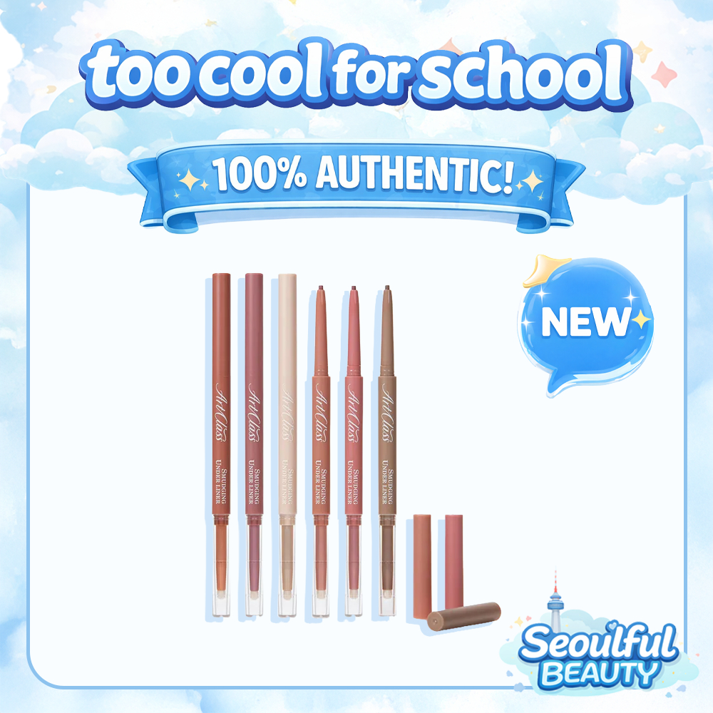 TOO COOL FOR SCHOOL [Quá ngầu cho trường học] Smudging Under Liner | Eye Liner 13 màu | Màu mới