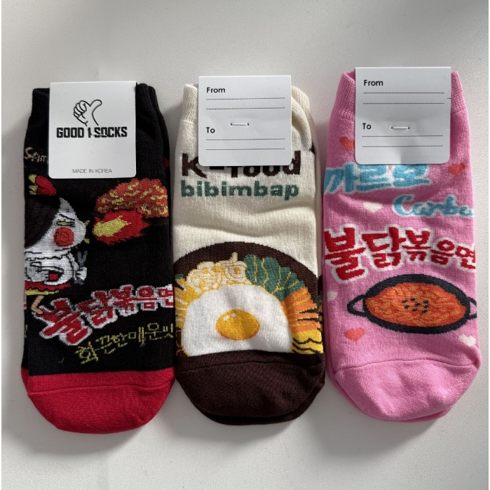 Tất Ramen Bibimbap & Buldak Hàn Quốc Dotonbori – 3 Đôi