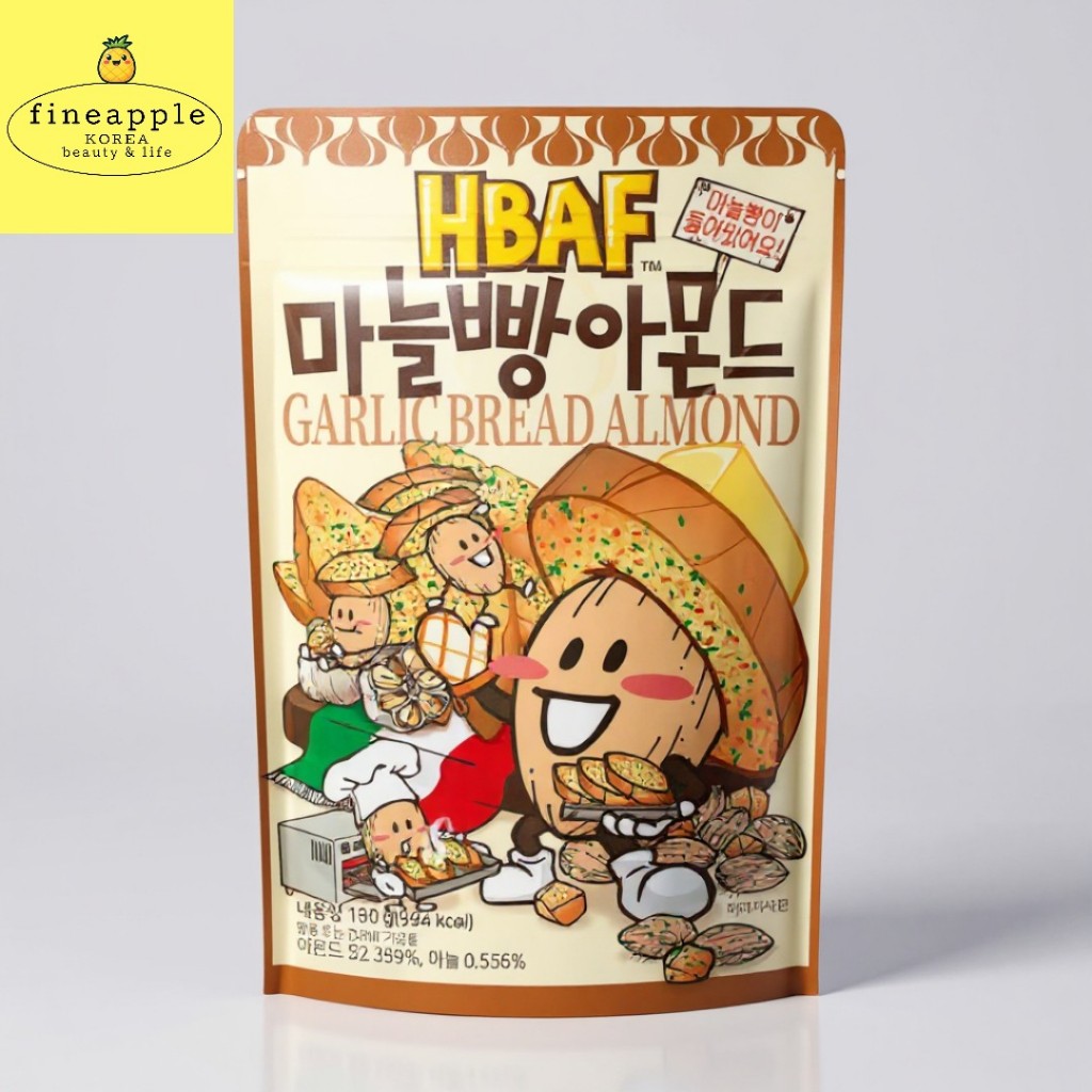 Hạnh nhân bánh mì tỏi HBAF (40g / 120g / 190g)