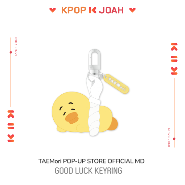 (GOOD LUCK KEYRING) TAEMIN (SHINee) 2026 TAEMori POP-UP STORE OFFICIAL MD (10th Feb.2026)