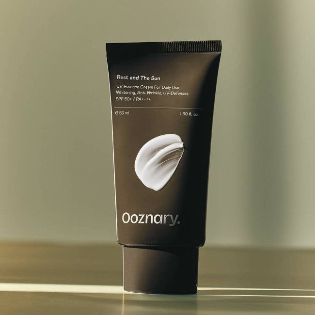 Kem chống nắng Ooznary Rest & The Sun Soothing 50ml | Bảo vệ tia cực tím dưỡng ẩm