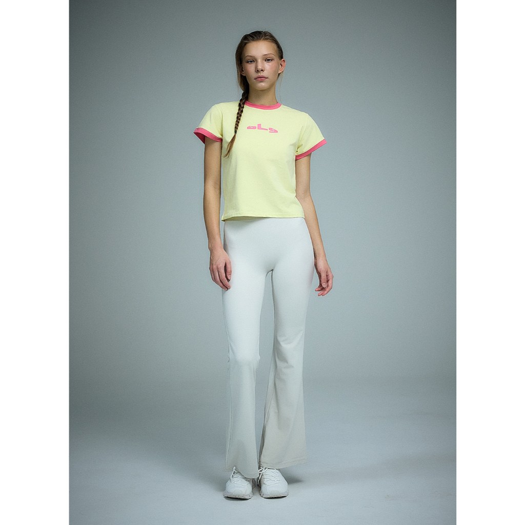 Bluegrain [Áo thun Ringer Regular Fit] BLG Lemon Poping