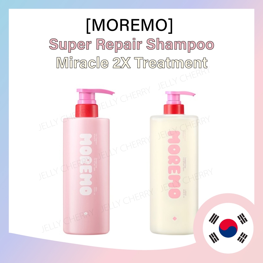 [Moremo] Dầu Gội Super Repair 480ml / Miracle 2X Treatment 480ml