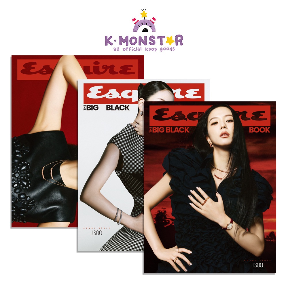 2026.ESQUIRE KOREA BIG BLACK BOOK BLACKPINK JISOO COVER