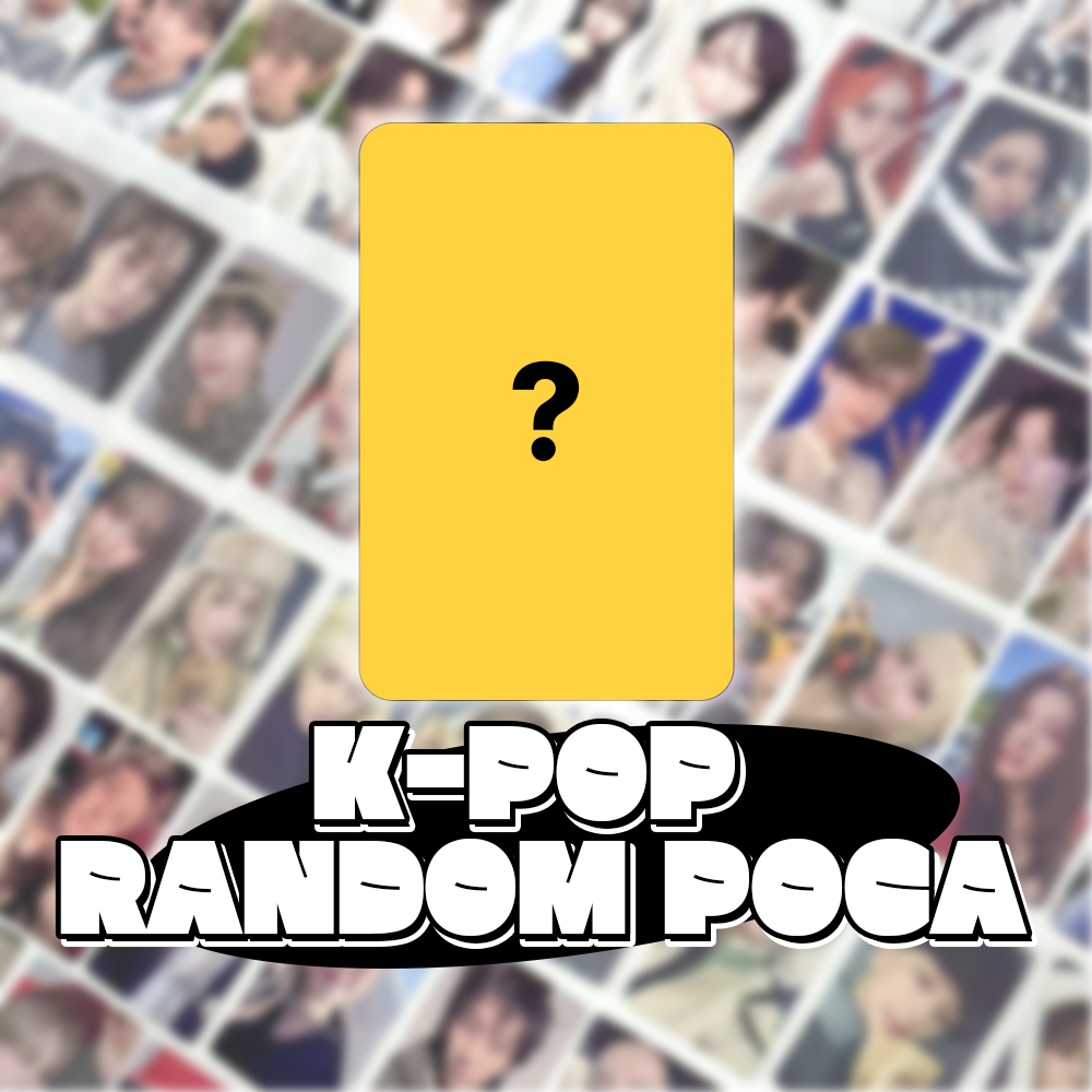 [RANDOM BOX] K-POP PHOTOCARD POCA RANDOM BOX
