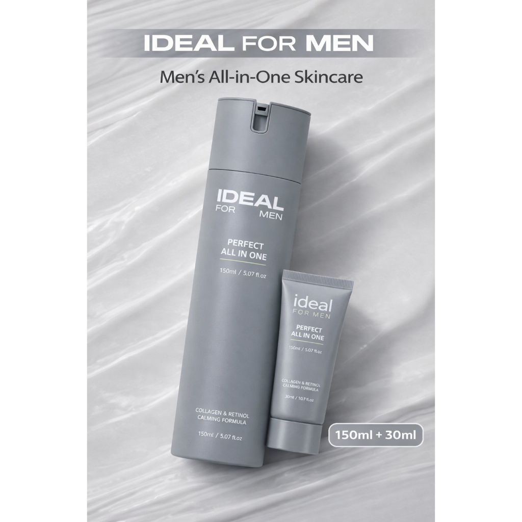 [IDEAL FOR MAN] Bộ chăm sóc da đa năng hoàn hảo 150ml + 30ml