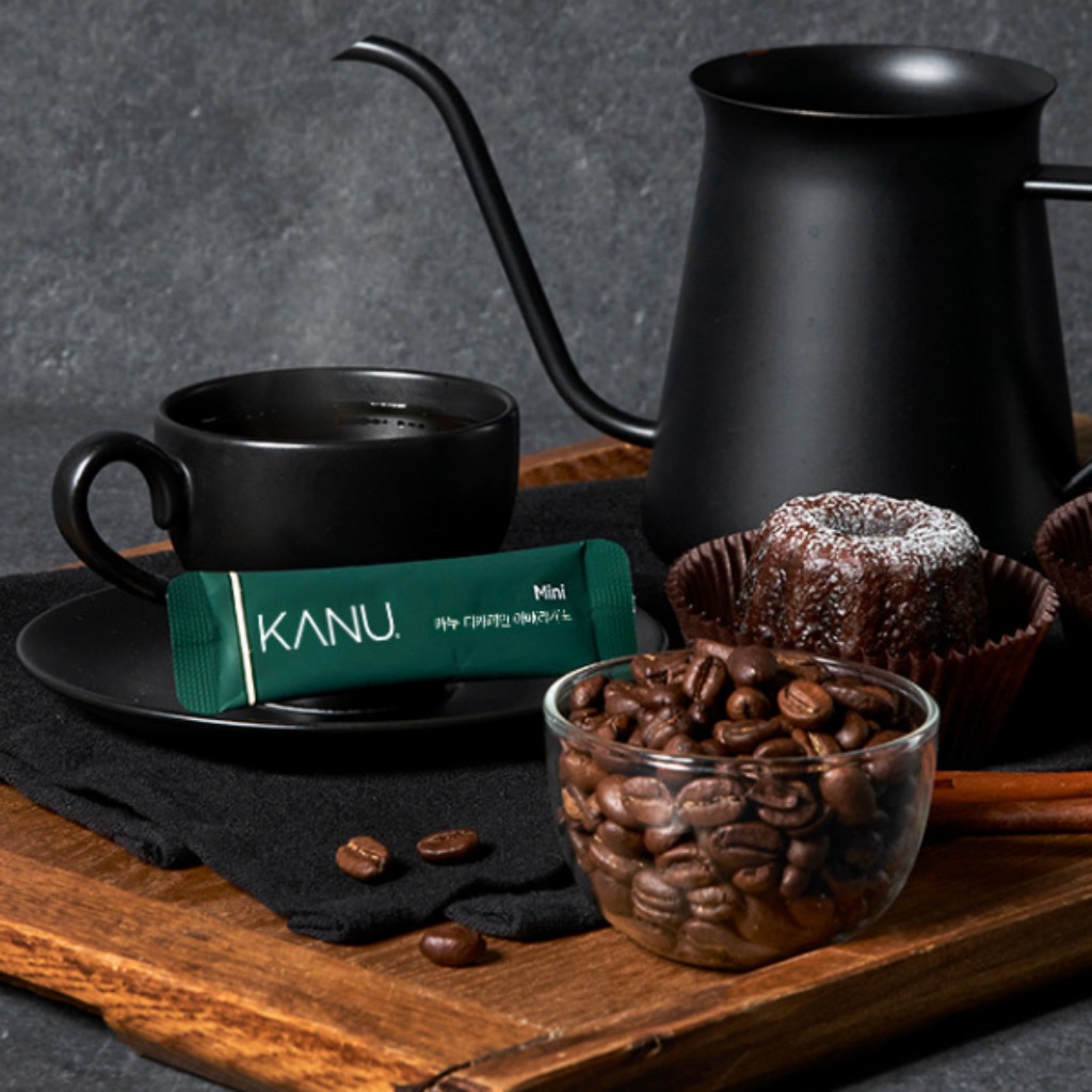 KANU Hàn Quốc - Decaf Mini Americano | Cà phê hòa tan khử caffein Hàn Quốc | Mỹ mịn màng