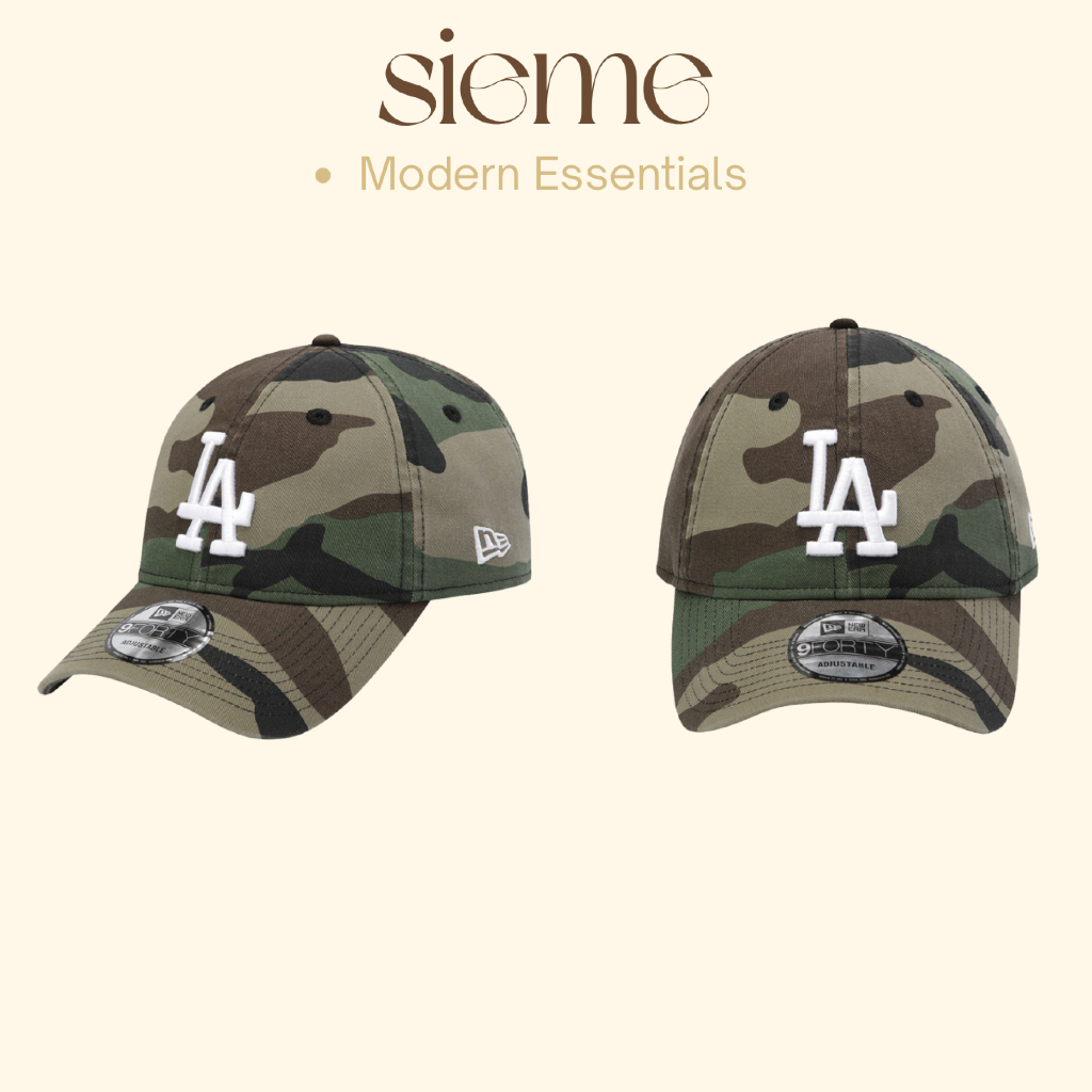Mũ MLB Los Angeles Dodgers cơ bản không cấu trúc - Woodland