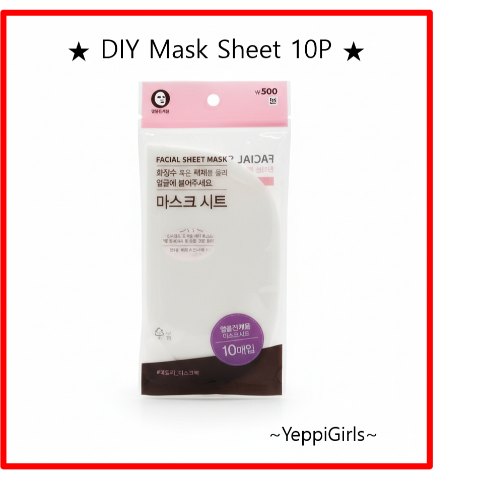 [Daiso] Mặt nạ DIY 10P / K Beauty