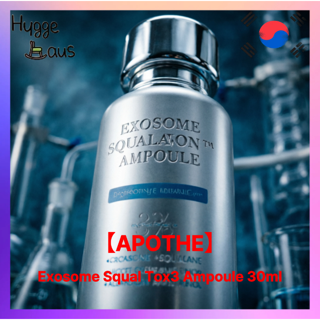 [APOTHE] Exosome Squal Tox3 Ampoule 30ml Hydrating Skin Repair Squalane Serum