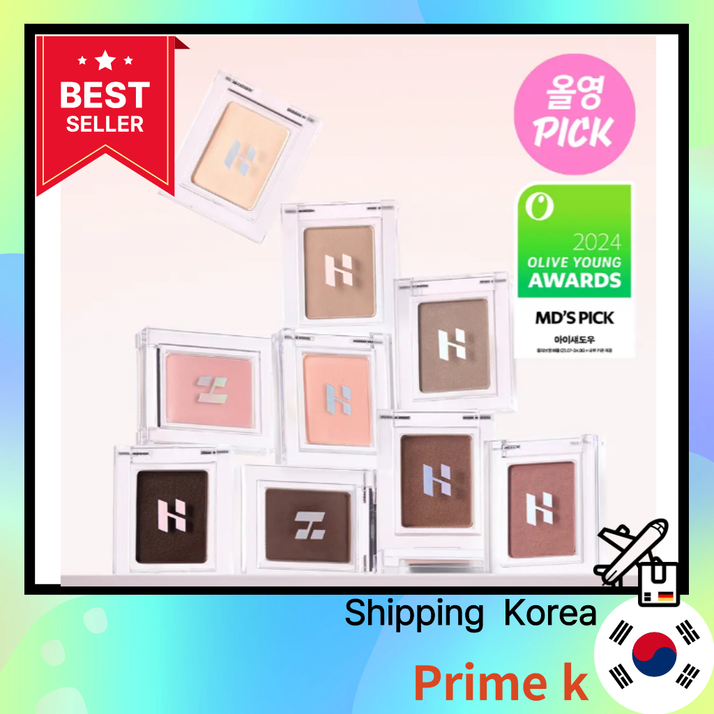 HOLIKA HOLIKA [Cập nhật màu sắc MỚI / Đuôi gel MỚI] Phấn mắt Holika My Fave Peace All color 88 màu /