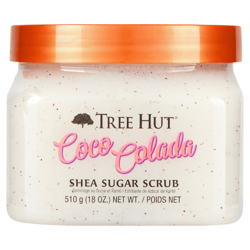 Tree Hut Tree Hut Shea Sugar Body Scrub Coco Collada 510g Tẩy tế bào chết công suất cao Chăm sóc cơ 
