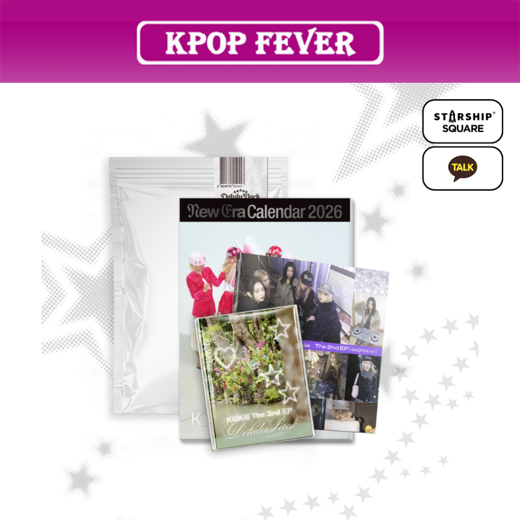 KiiiKiii [Delulu Pack] Photobook Ver. / 2nd EP Album