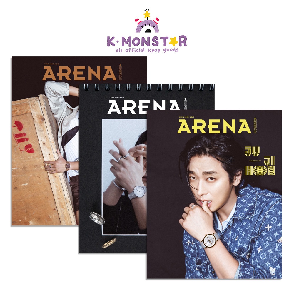 2026.4 ARENA HOMME+ KOREA Ju Jihoon COVER BOYNEXTDOOR TREASURE