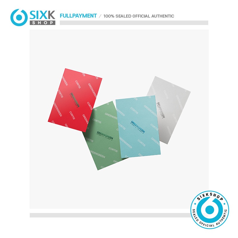 (GIVEAWAY EVENT)SIXKSHOP✨ CORTIS 2ND MINI ALBUM GREENGREEN ( WEVERSE VERSION )