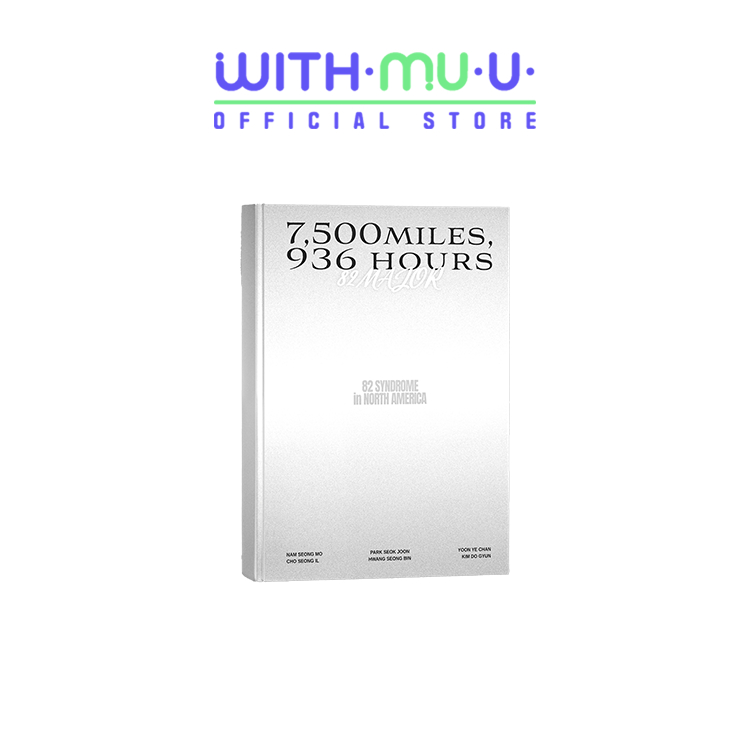Vật phẩm Kakao m 82MAJOR NORTH AMERICA TOUR PHOTOBOOK [7,500 MILES, 936 HOURS]