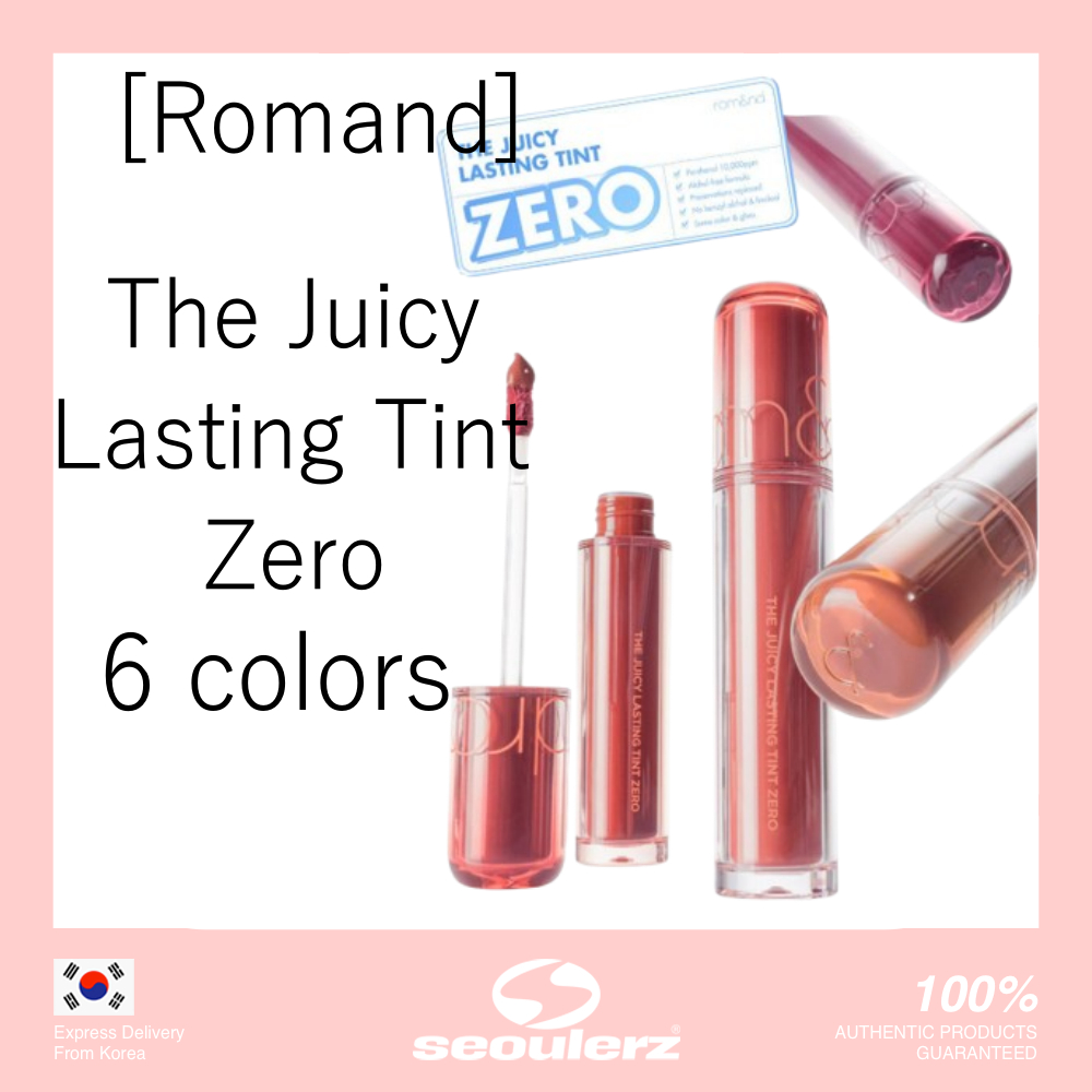 The Juicy Lasting Tint Zero 6 màu