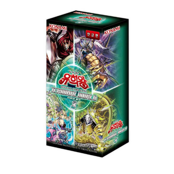 YUGIOH Card "Terminal World 3" Korean Version 1 BOX (TW03-KR)