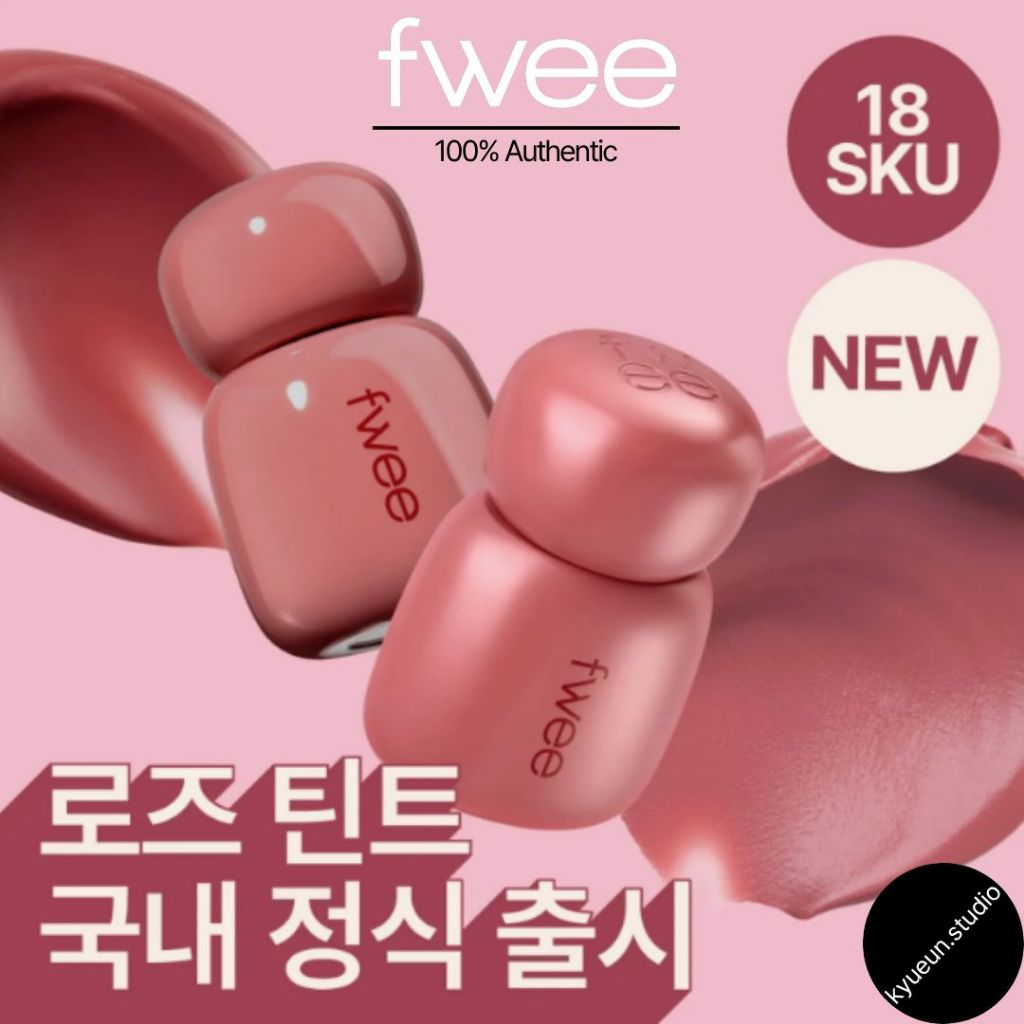[fwee] Rose Obsession Stay-fit Lip Tint (18 Màu)