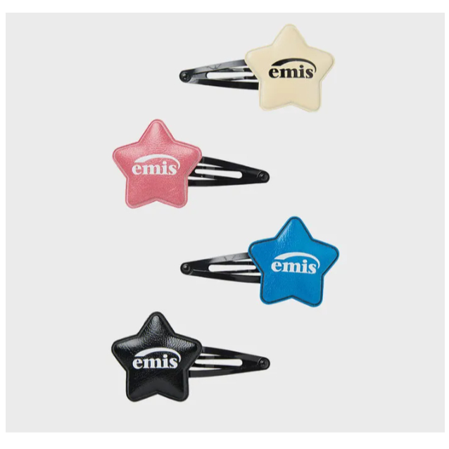 Gói đôi kẹp tóc EMIS Star