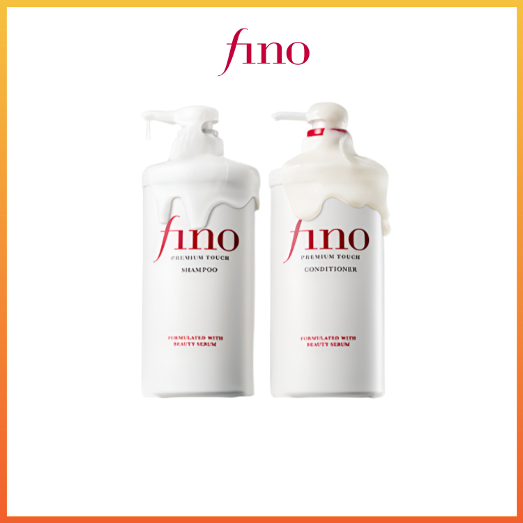 [Fino] Dầu gội & Dầu xả Premium Touch Serum 550ml