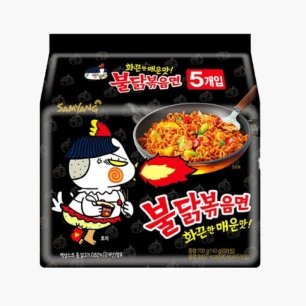 Ramen hương vị gà nóng Buldak