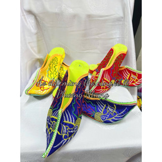 🔥{Hoả tốc}Hài nữ,hia nam tế lễ,dâng hương,kết hợp trang phục cổ-có size đại