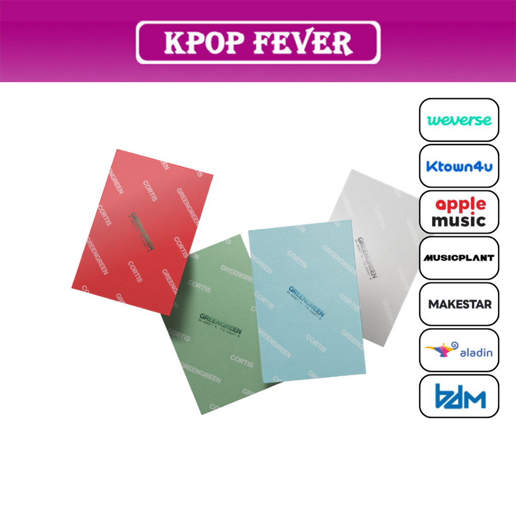 CORTIS [GREENGREEN] The 2nd EP / Weverse Albums Ver