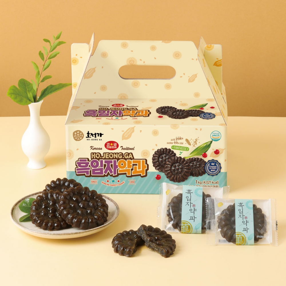 HoJeongGa, Yakgwa, Hương mè đen, K-Food, K-traditional, K-Culture, MadebyYakgwaMaster, K-Dessert