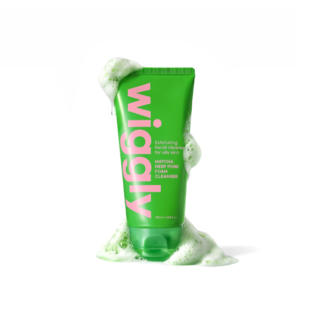 Wiggle Wiggle Matcha Deep Pore Foam Cleanser Deep Pore Cleanser Matcha Cleanser